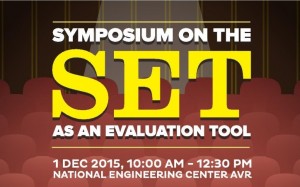 Balangkas: Symposium on the SET as an Evaluation Tool